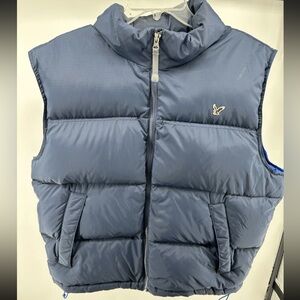 American Eagle Outfitters Men's Slate Puffer Vest